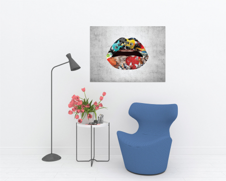 Tablou canvas : Graffiti Libs [3]
