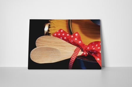 Tablou canvas : Lingure de lemn [1]