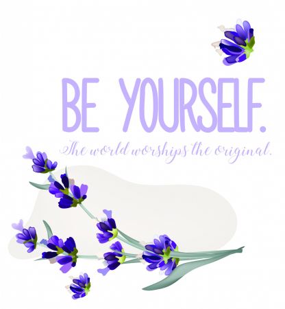 Tablou canvas : Be Yourself [1]