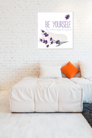 Citate - Tablou canvas : Be Yourself