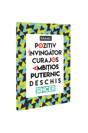 Citate - Tablou canvas : Ramai pozitiv