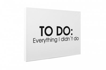 Tablou canvas : To do [4]