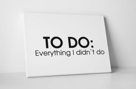 Tablouri Canvas - Tablou canvas : To do