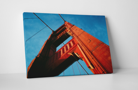Atracții turistice - Tablou canvas : Uriasul Golden Gate