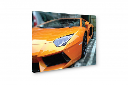 Tablou canvas : Lamborghini portocaliu [4]
