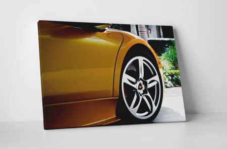 Vehicule - Tablou canvas : Jante Ferrrari
