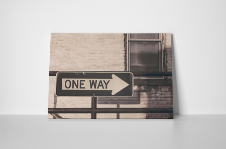 Tablou canvas : One way [1]