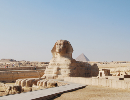 Tablou canvas : Marele Sfinx de la Giza [3]