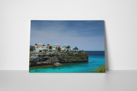 Tablou canvas : Case pe malul marii [1]