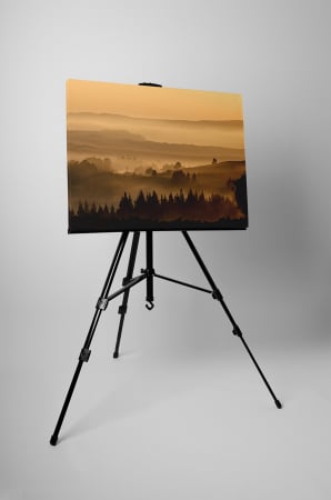 Tablou canvas : Dealuri invelite in ceata [2]