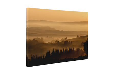 Tablou canvas : Dealuri invelite in ceata [4]