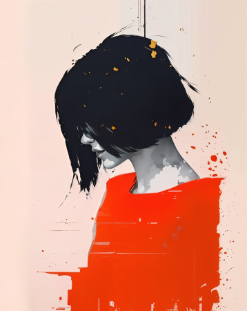 Tablou canvas - Liniște Pictată - 35x45cm [2]