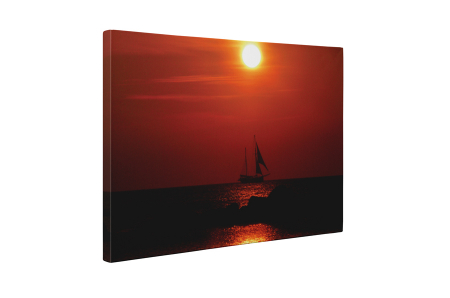 Tablou canvas : Soarele rosu [4]