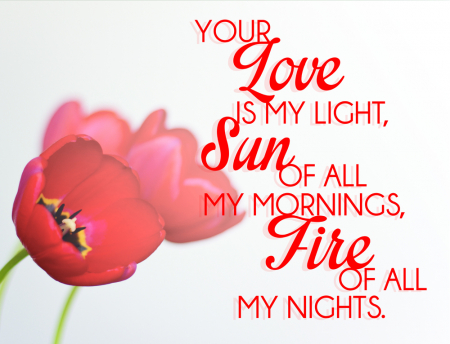 Tablou canvas : Your Love is My Light [3]