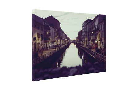 Tablou canvas : Case pe malul raului [4]
