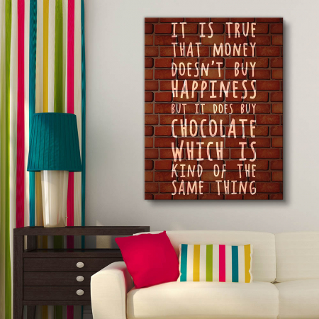 Tablouri Canvas - Tablou canvas : Money and Chocolate