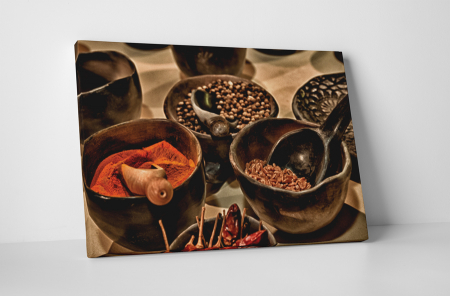 Gastronomie - Tablou canvas : Condimente