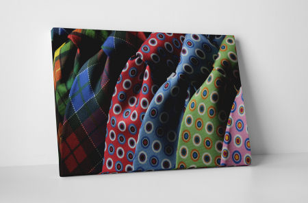 Tablouri Canvas - Tablou canvas : Cravate colorate