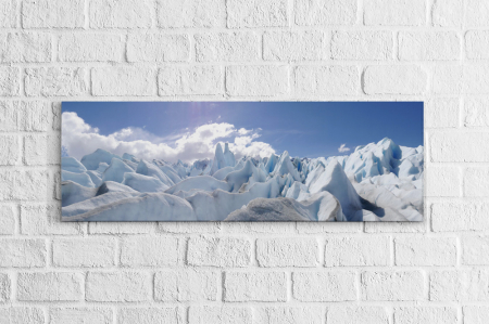 Panoramică - Tablou canvas panoramic - Glacier