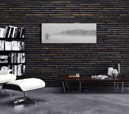 Tablou canvas panoramic - Winter forest [1]
