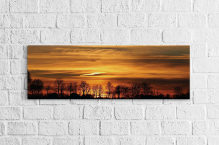 Panoramică - Tablou canvas panoramic - Sunset