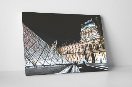 Tablouri Canvas - Tablou canvas : Musée du Louvre din Paris