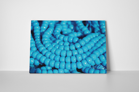 Tablou canvas : Margele albastre [1]