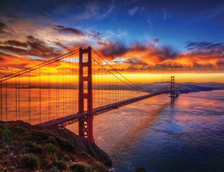 Tablou canvas : Golden Gate [3]