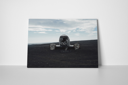 Tablou canvas : Avion prabusit [1]
