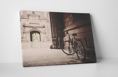 Retro - Tablou canvas : Bicicleta