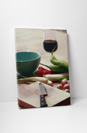 Gastronomie - Tablou canvas : Gata de gatit