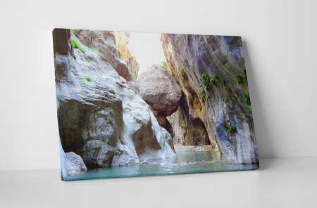 Natură - Tablou canvas : Printre stanci