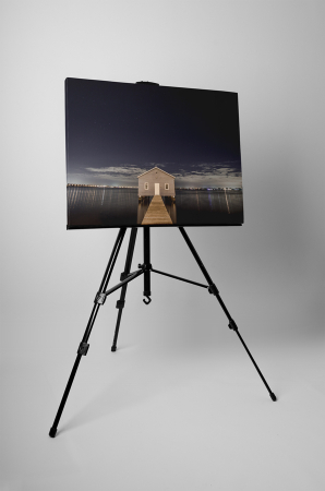 Tablou canvas : Casa pe malul lacului [2]