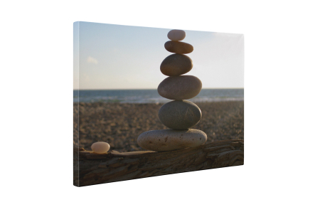 Tablou canvas : Piramida de pietris [4]