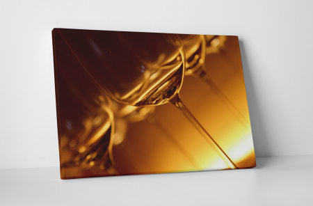 Tablouri Canvas - Tablou canvas : Pahare de vin