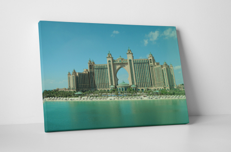 Atracții turistice - Tablou canvas : Hotel in Dubai