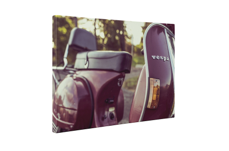Tablou canvas : Scuter Vespa [4]