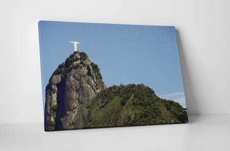 Atracții turistice - Tablou canvas : Statuia lui Cristos Mantuitorul