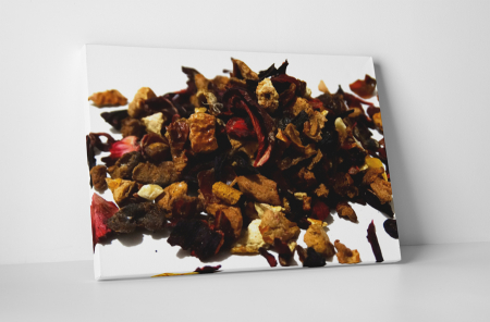 Gastronomie - Tablou canvas : Frunze de ceai