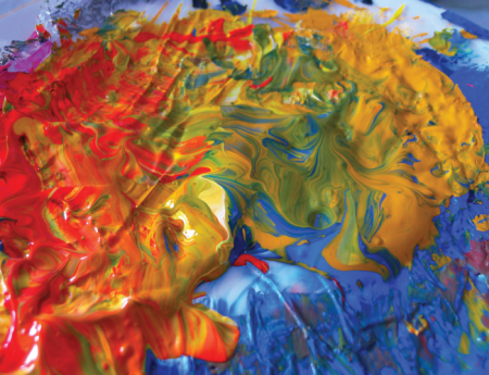Tablou canvas : Vopsele [3]