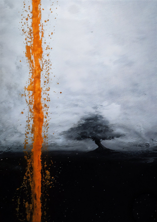 Tablou canvas - Dans de noapte - 35x45cm [3]