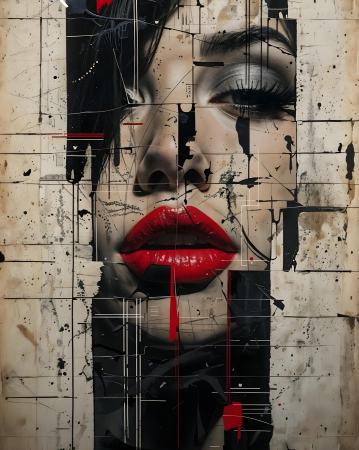 Tablou canvas - Umbra Nopții - 35x45cm [2]