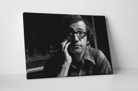 Alb-negru - Tablou canvas : Woody Allen