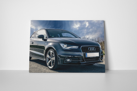 Tablou canvas : Audi negru [1]