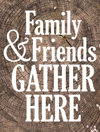 Tablou canvas : Familia si Prietenii [1]