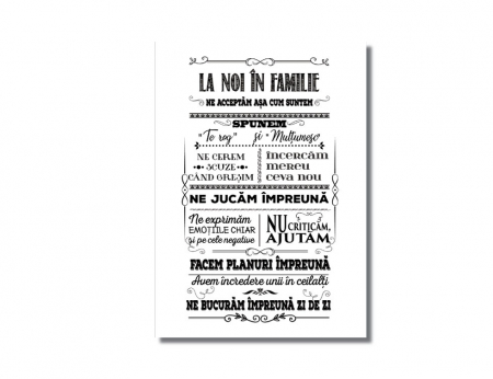 Tablou canvas - La noi in familie - 25x35cm [1]