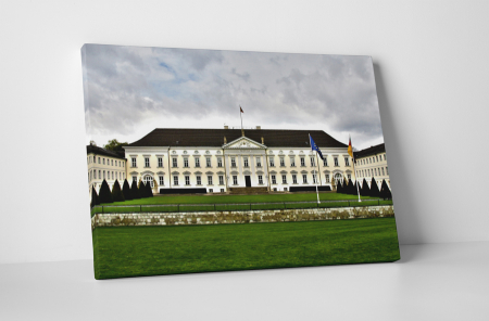 Atracții turistice - Tablou canvas : Palatul Bellevue din Berlin