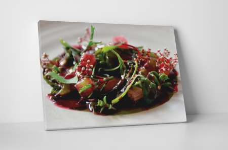 Gastronomie - Tablou canvas : Salata de rucola