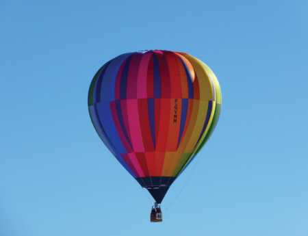 Tablou canvas : Zbor cu balon cu aer cald [3]