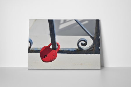 Tablou canvas : Lacat de inimioara [1]